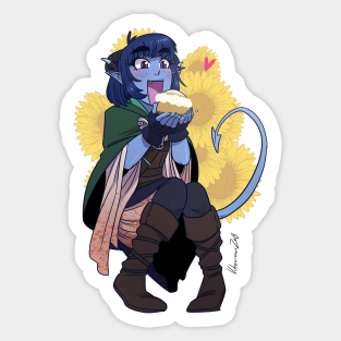 Tiefling Stickers Teepublic We hope you enjoy our growing collection of hd images to use as a background or home screen for. tiefling stickers teepublic