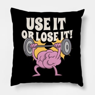 Use and train your brain Pillow