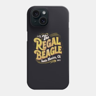 The Regal Beagle Santa Monica White yellow colors Phone Case