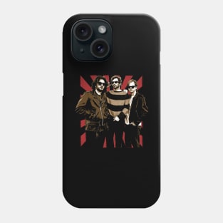 The Weight Chronicles The Band Retro Folk Rock Iconic Couture Threads Phone Case