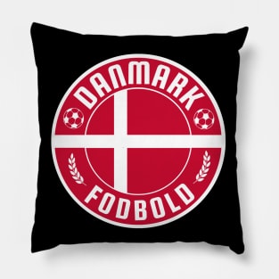 Danmark Football Pillow