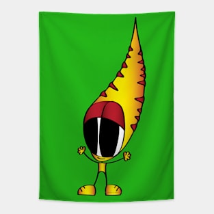 Funny Cartoon Character Tapestry