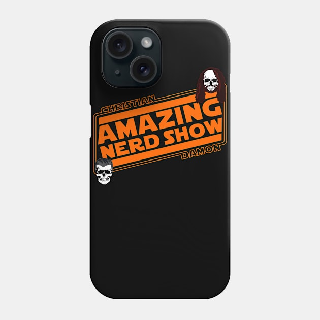 The Amazing Nerd Show Skull Logo Phone Case by The Amazing Nerd Show 