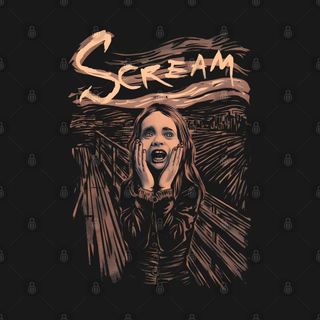 The Scream - Munch inspired by Ravenglow