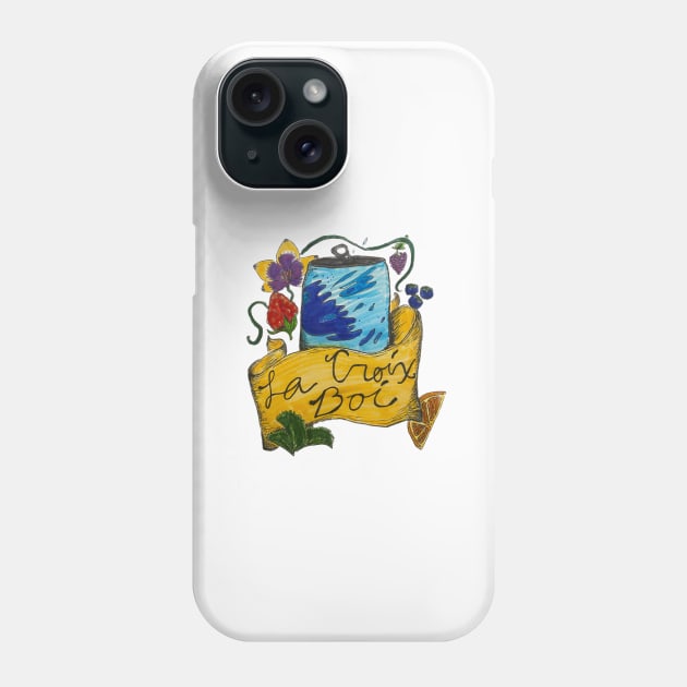 La Croix Boi Phone Case by Artofmiarussell 