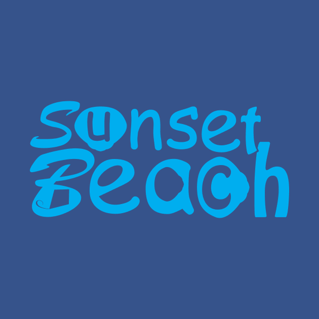 Sunset Beach by KensLensDesigns