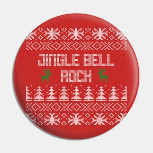 Jingle Bell Rock Ugly Sweater Pin