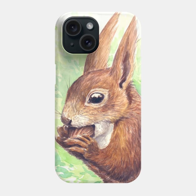 Squirrel Phone Case by katerinamk