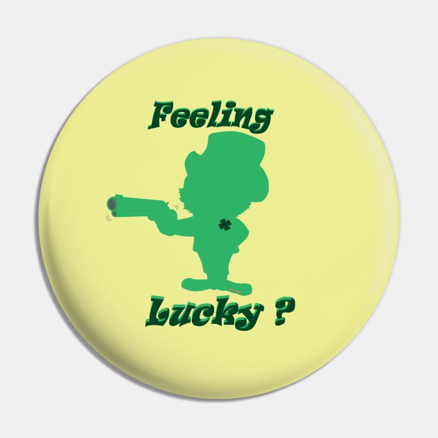 Feeling Lucky Pin by KJKlassiks