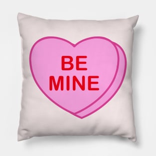 Conversation Heart: Be Mine Pillow