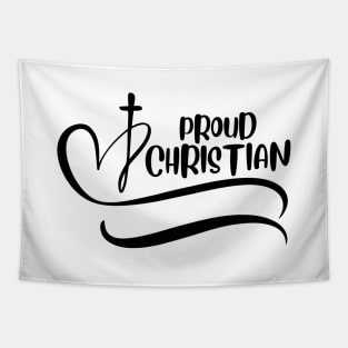 PROUD CHRISTIAN Tapestry