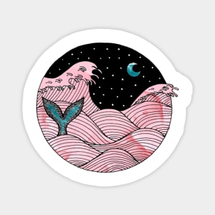 Pink Sea Magnet