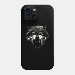 8bit wolfpack art Phone Case