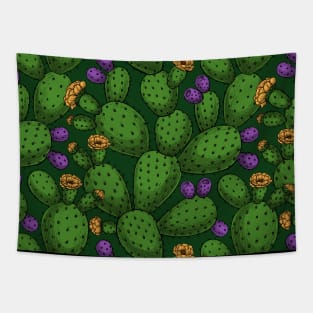 Flowering opuntia Tapestry