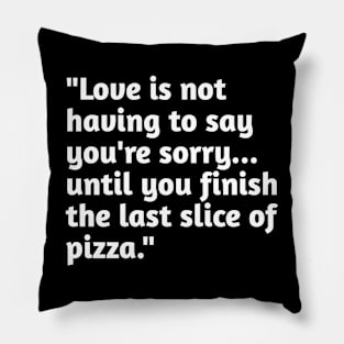 Funny love humour Pillow