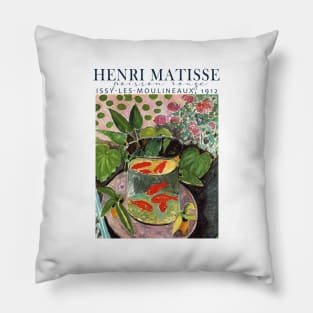 Poisson Rouge Henri Matisse  Exhibition poster Pillow