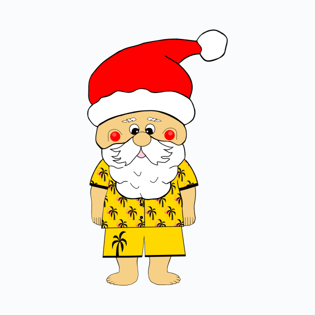 TROPICAL Santa by SartorisArt1