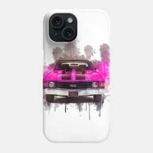 Chevy Chevelle SS Color Bomb Pink Phone Case