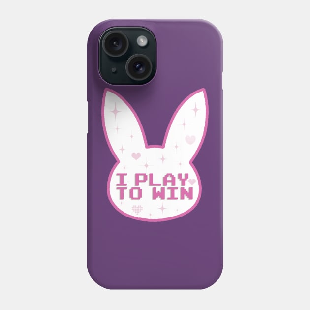 I Play to Win Phone Case by galacticshirts