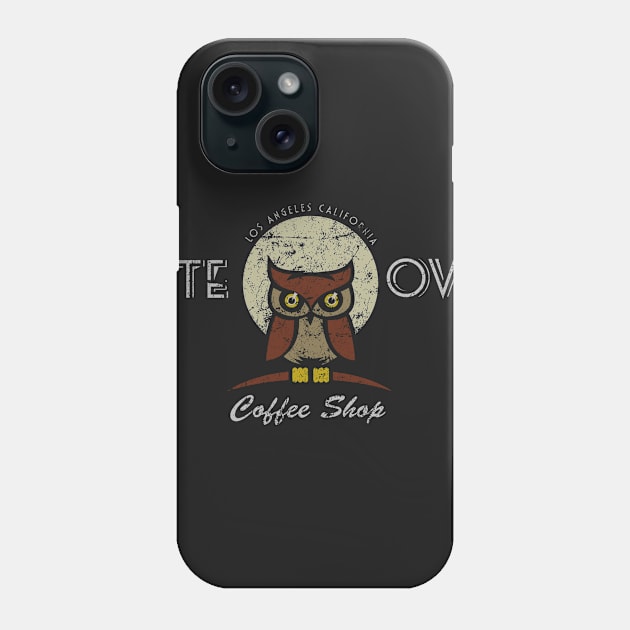 Nite Owl Coffee Shop Phone Case by MindsparkCreative