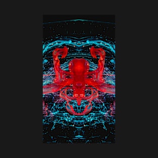 UNFORTUNATE - Trippy Neon Glitch Art T-Shirt