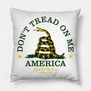 dont tread on me Pillow