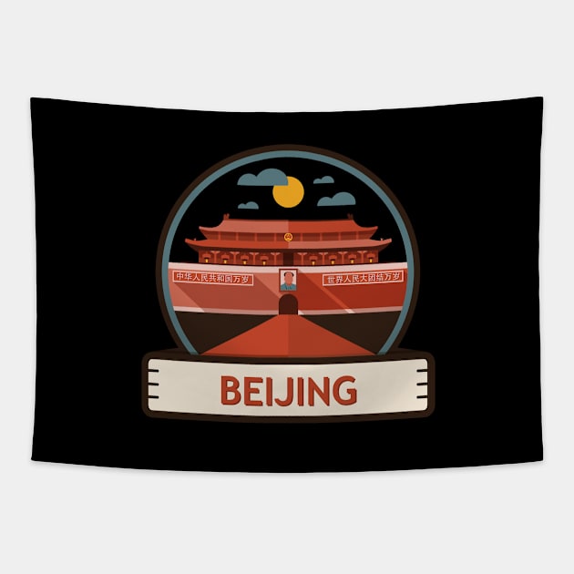 Beijing Tapestry by TambuStore