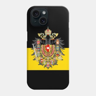 Austrian empire coat of arms flag Phone Case