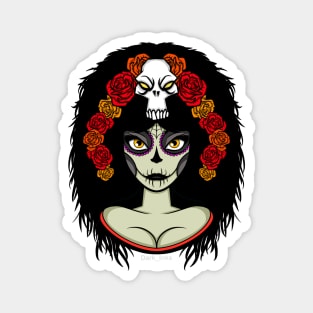 Day of the Dead Woman Magnet