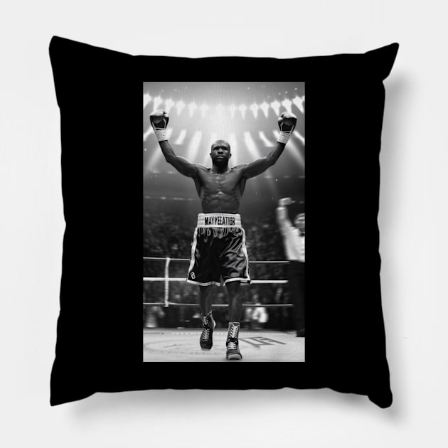 Floyd mayweather Pillow by TshirtMA