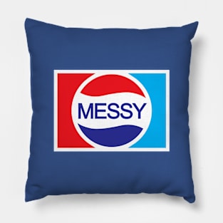 Messy logo Pillow