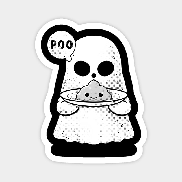 Poo Not Boo Magnet by LillyRise