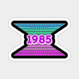 1985 retro-vintage Magnet