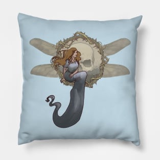 Art Nouveau Dragonfly Pillow