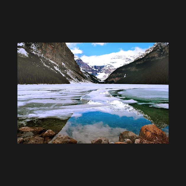 Lake Louise Victoria Glacier Alberta Canada by AndyEvansPhotos