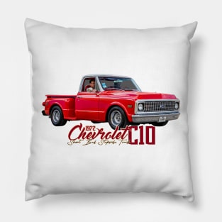 1972 Chevrolet C10 Short Bed Stepside Truck Pillow