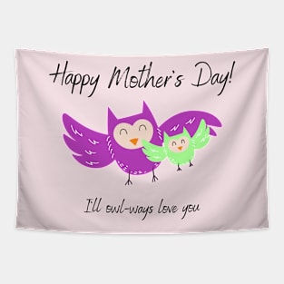 Mother's Day Owls Tapestry