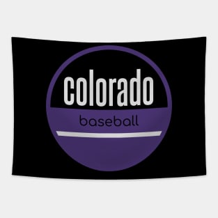 Colorado baseball Tapestry