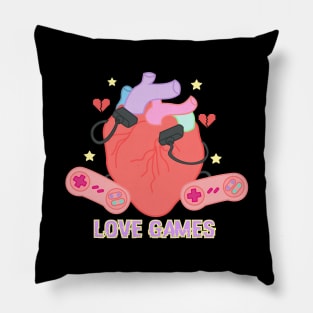 Quit playin' games with my heart Pillow