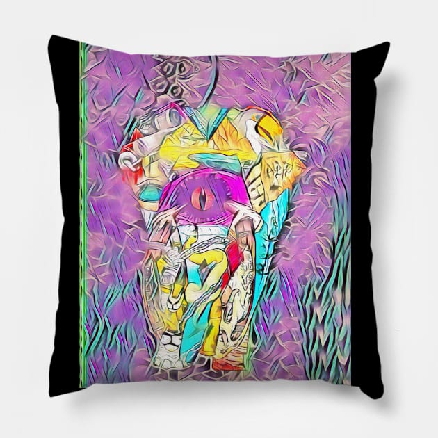 Elephant 5 Pillow by Mr. Leon Artwork