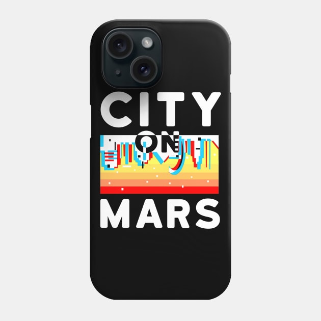 City on Mars Phone Case by aktiveaddict