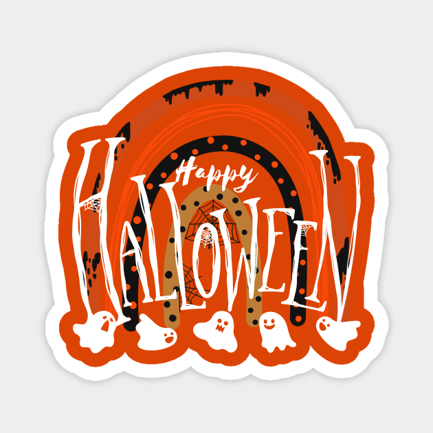 Happy Halloween Magnet by NICHE&NICHE