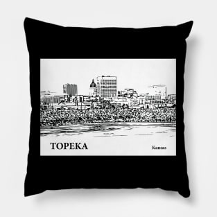 Topeka Kansas Pillow