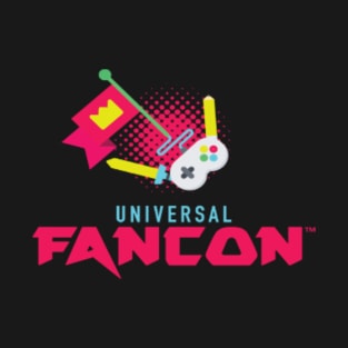 Universal FanCon Logo 2 Tee T-Shirt