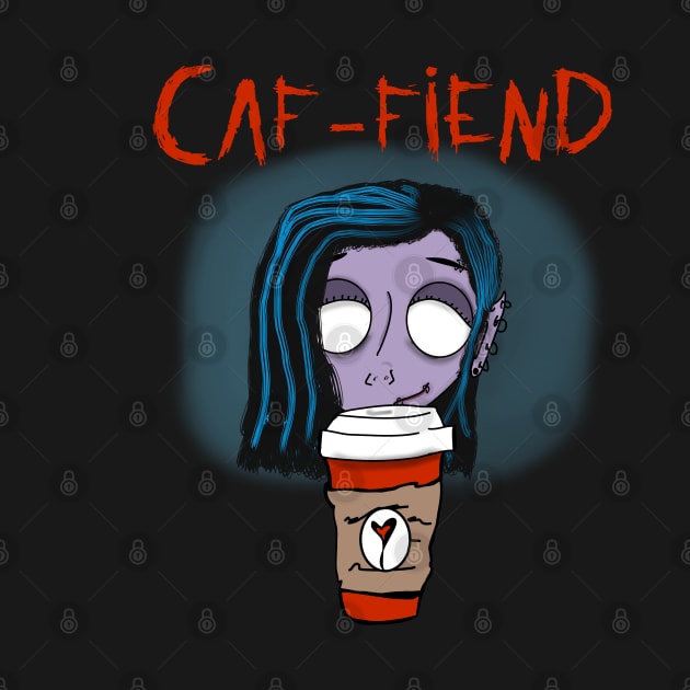 Caf-fiend girl by Made By Creatures