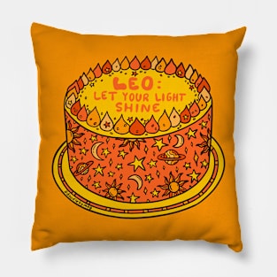 Leo Cake Pillow