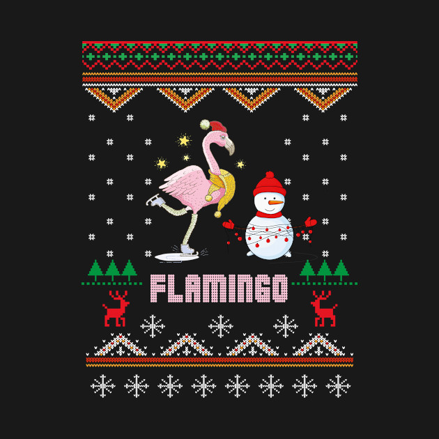 Discover Flamingo Christmas - Flamingo Christmas Ugly - T-Shirt