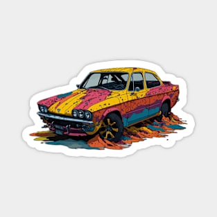 retro car Magnet