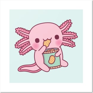 This Girl Loves Axolotls - Axolotl Gifts for Girls Poster for Sale by  propellerhead