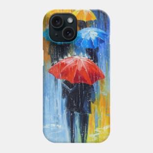 Rain multi-color Phone Case